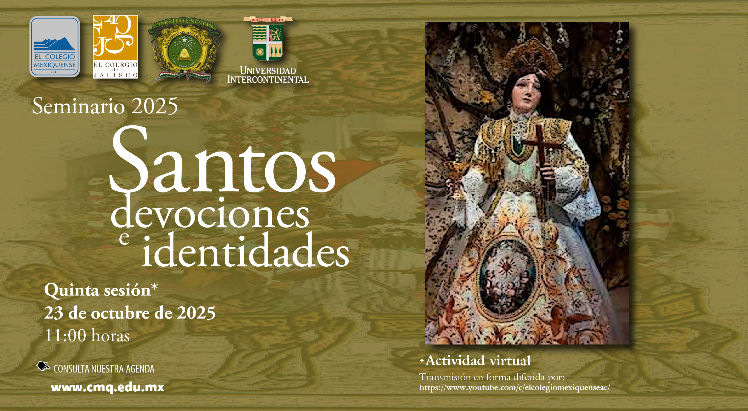 Seminario 2025. Santos, devociones e identidades. Quinta sesión